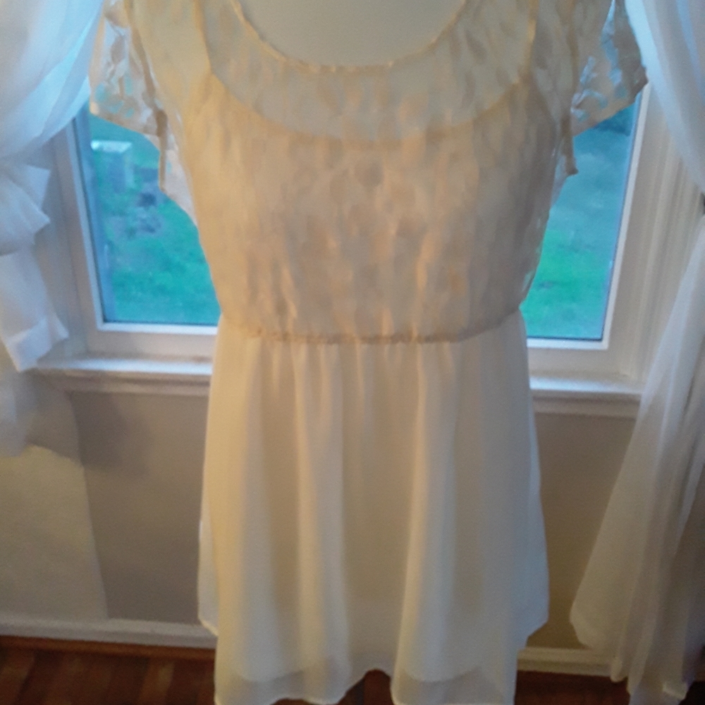 White Lace Blouse
